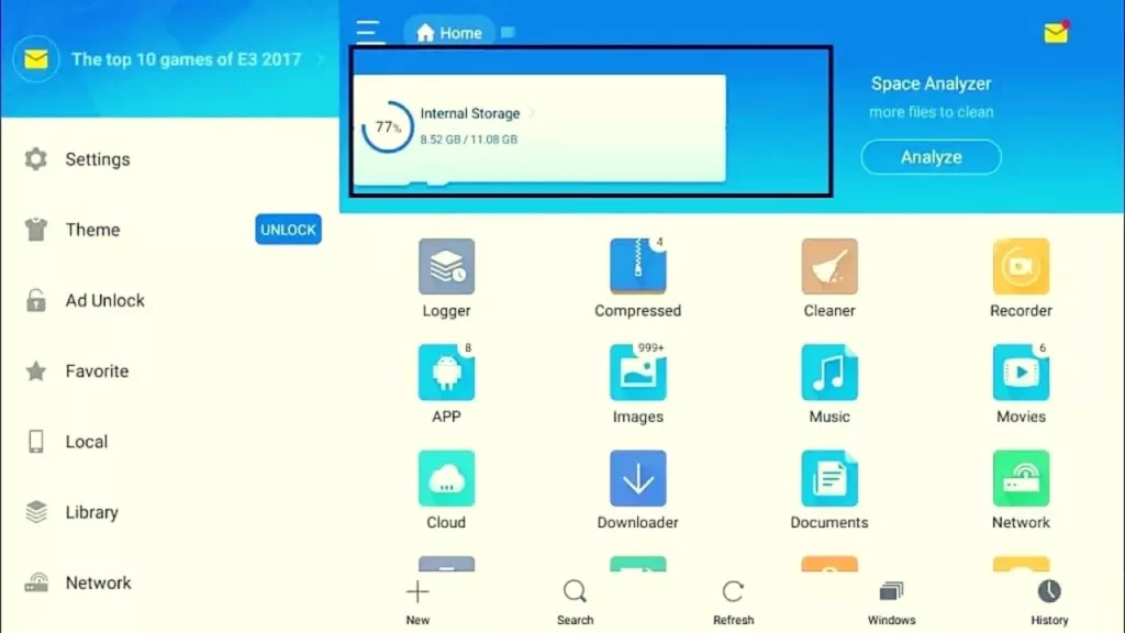 ES File Explorer For PC